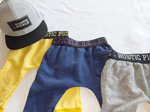 Baby & Toddler Street Joggers - Salt & Pepper Gray