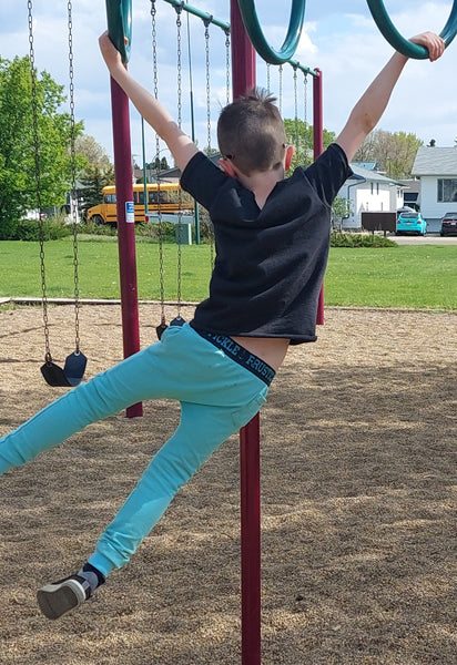 Big Kids Street Joggers - Mint Green