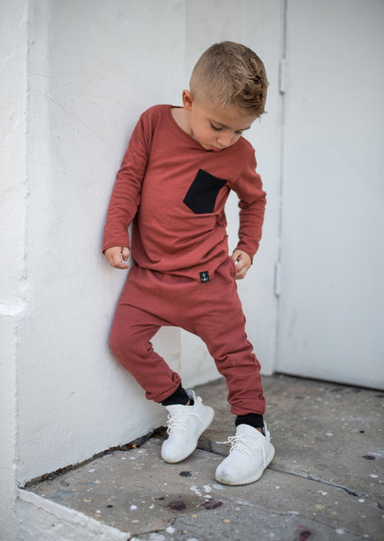 Toddler - Rust Street Crew Sweatshirt