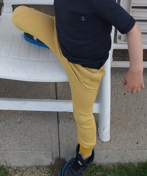 Baby & Toddler Street Joggers - Mustard Yellow