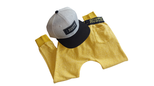 Baby & Toddler Street Joggers - Mustard Yellow