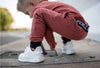 Toddler - Rust Drop-Crotch Street Joggers
